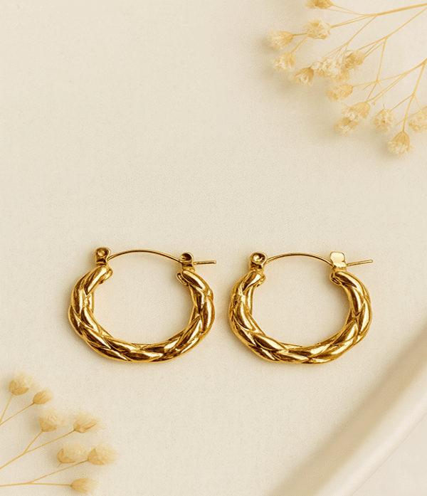 earrings05 Luna Twisted Hoops