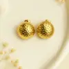 Golden Bubble Studs