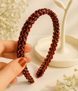 Macrame  braided hairband