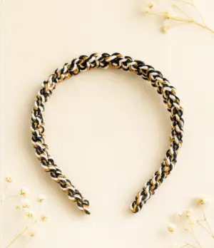 Macrame braided hairband