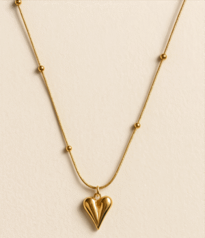 heartneck03 Love Heart Pendant Necklace