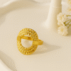 Gold Statement Ring