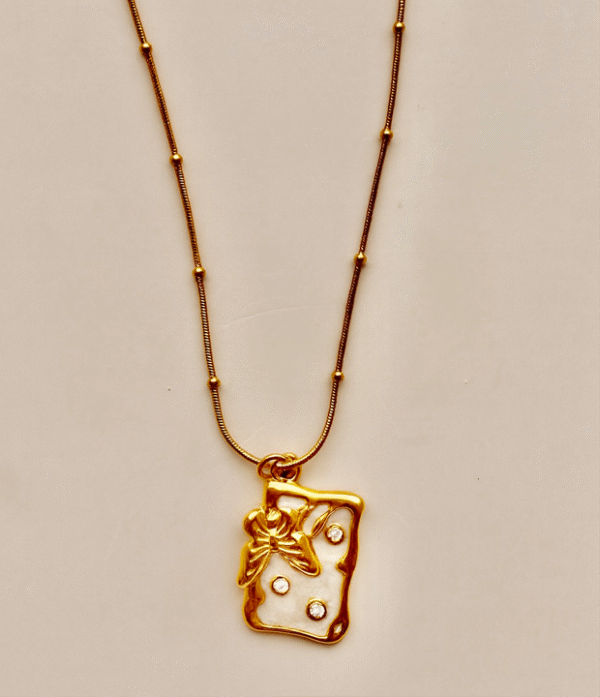 butterflyneck Golden Butterfly Charm Pendant