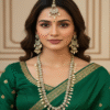Maharani Pearl Kundan Haar